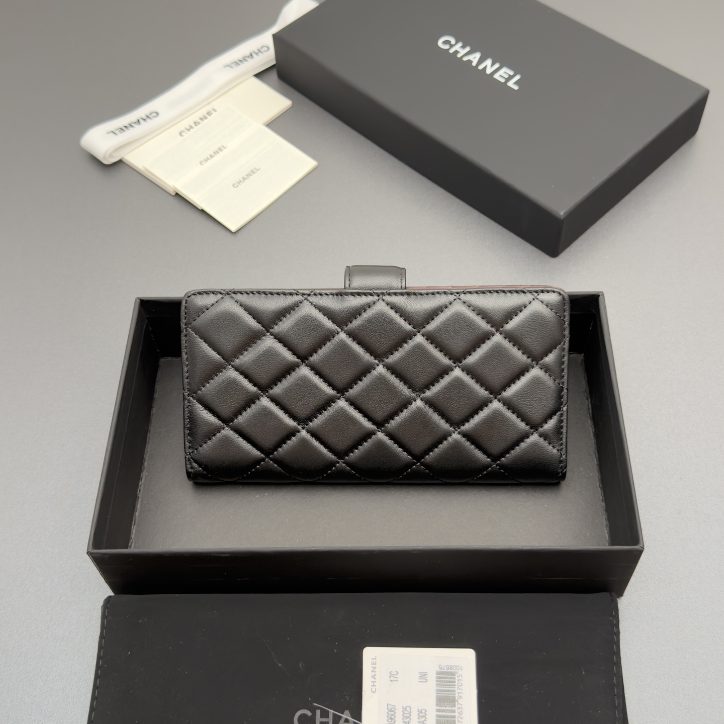 Chanel 샤넬 퀼팅 롱 월렛 지갑