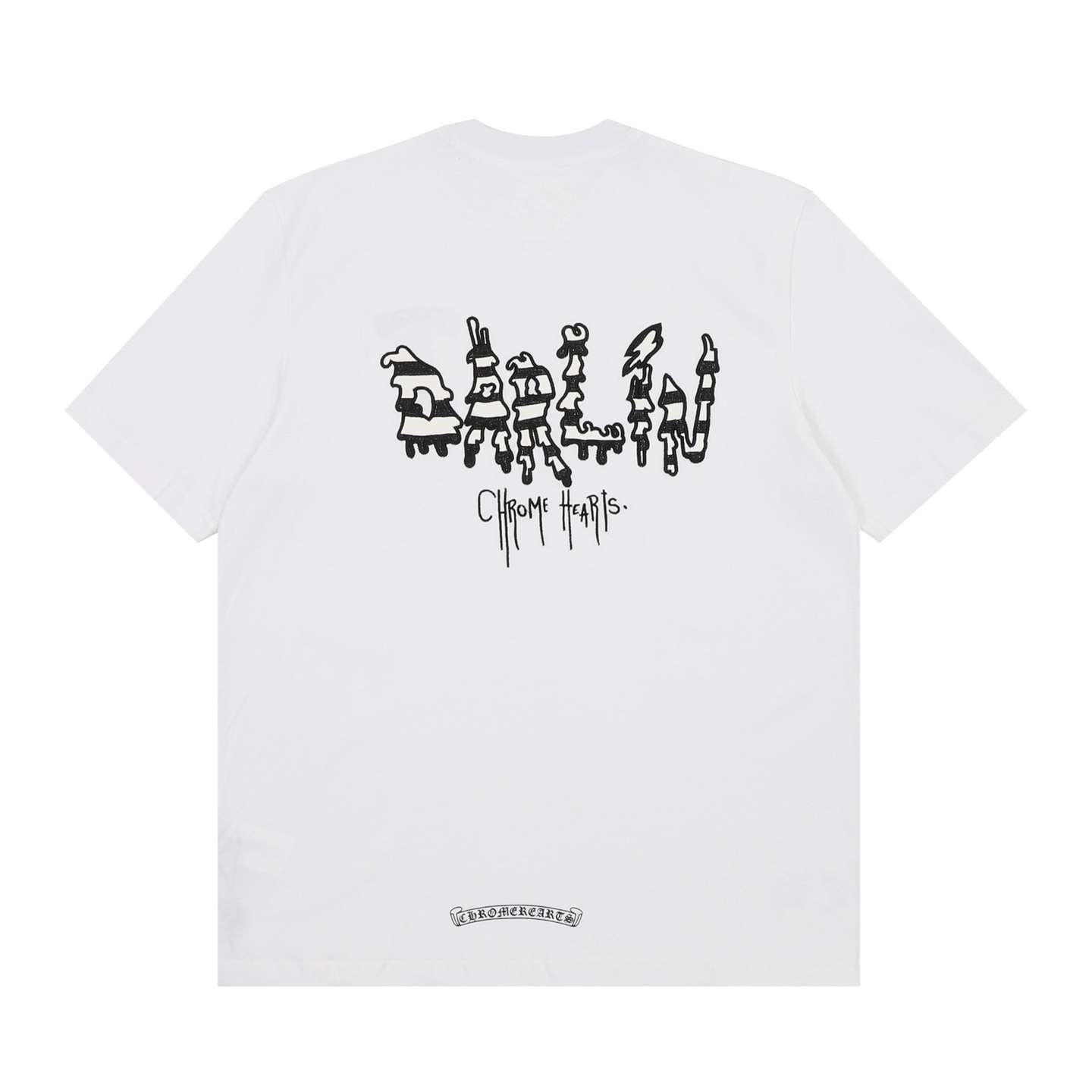크롬하츠(CHROME HEARTS) 로고 반팔 티셔츠 상의 의류