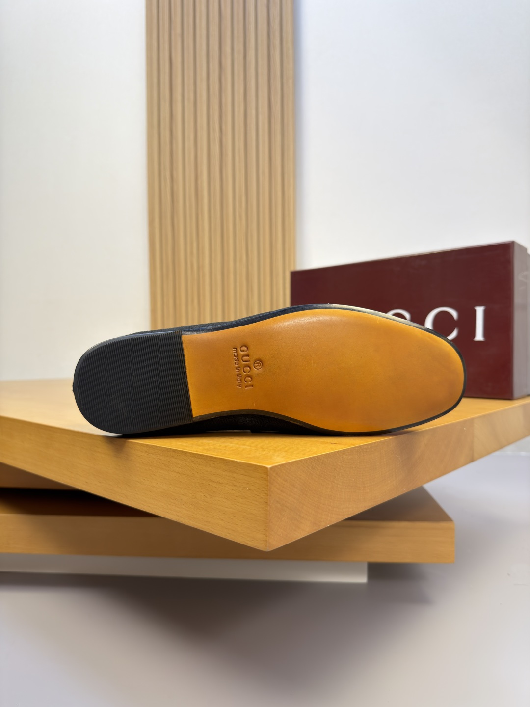 GUCCI 구찌 브랜드 패턴 빈티지 로퍼 구두 신발