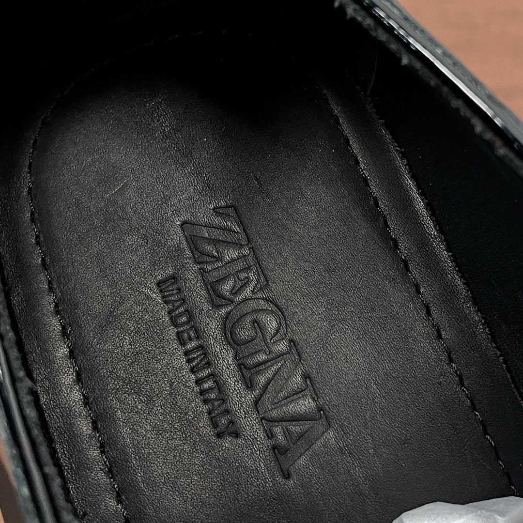 Zegna 제냐 브러쉬드 오피스 정장화 (옥스퍼드) 구두 신발