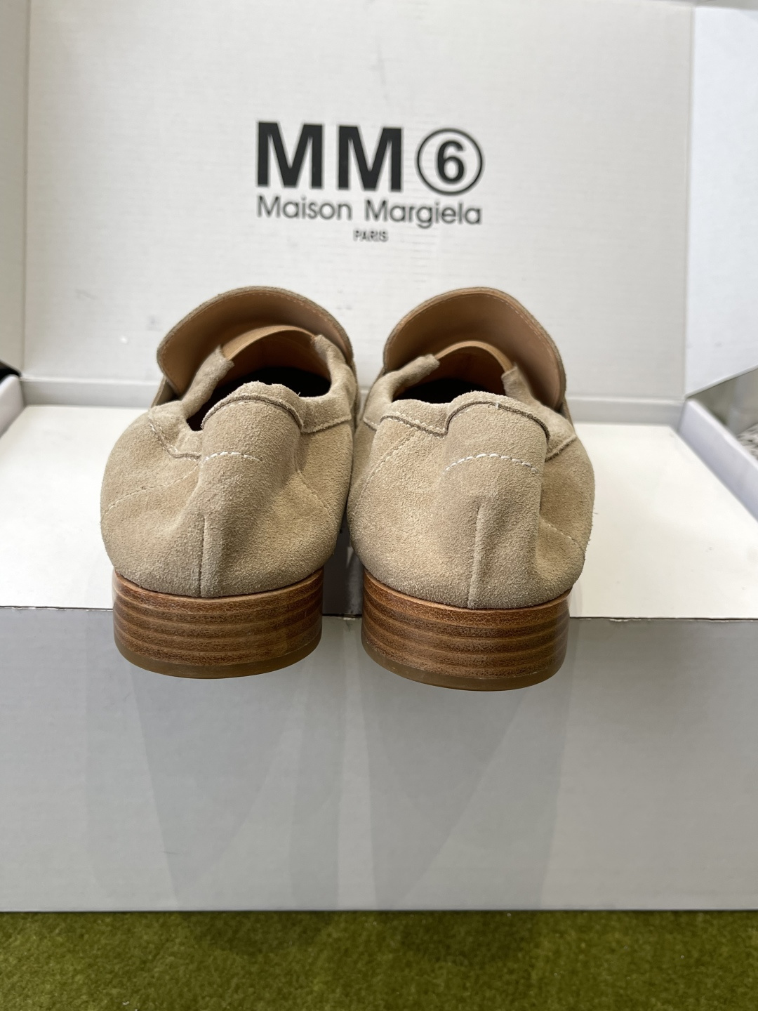 메종 마르지엘라(Maison Margiela) 애플 토 로고 2WAY 로퍼