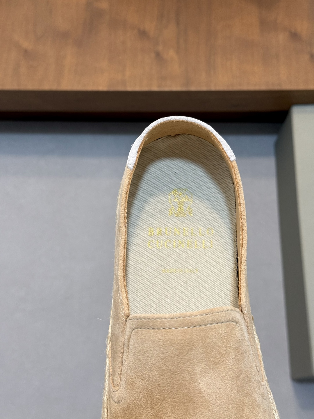 [Brunello Cucinelli] 브루넬로 쿠치넬리 맨즈 스웨이드 캐주얼 로퍼 신발
