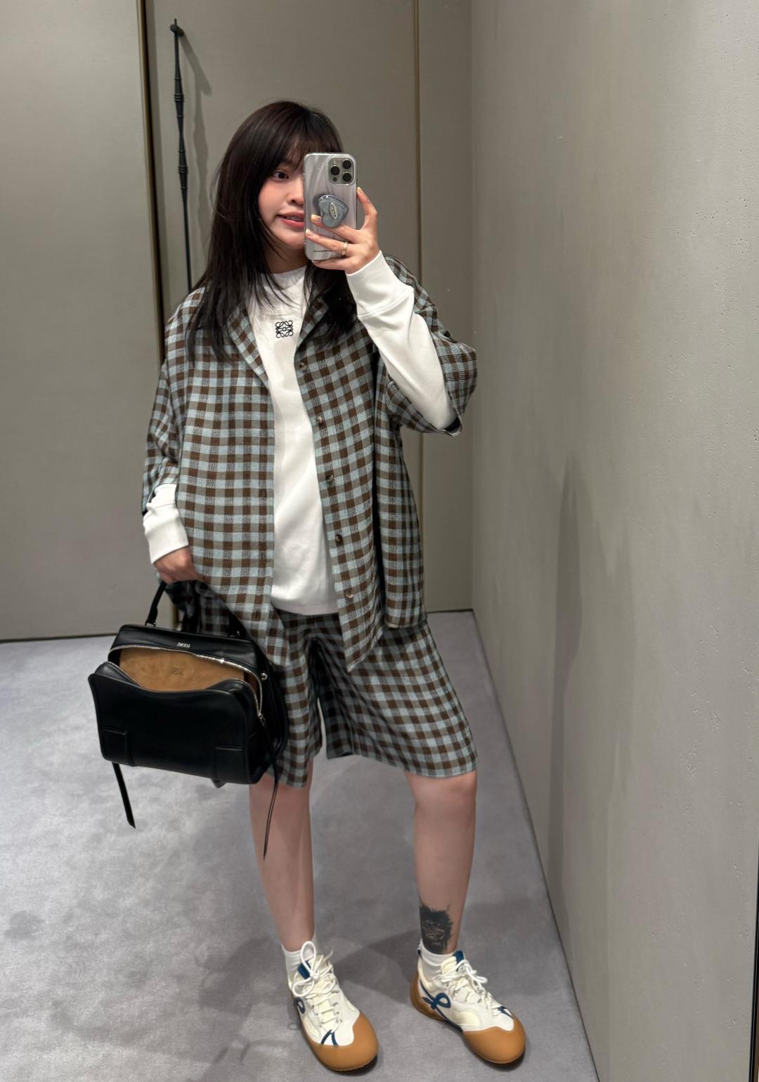 Loewe 로에베 아마조나(Amazona) 180 미디엄 소프트 레더 백 가방