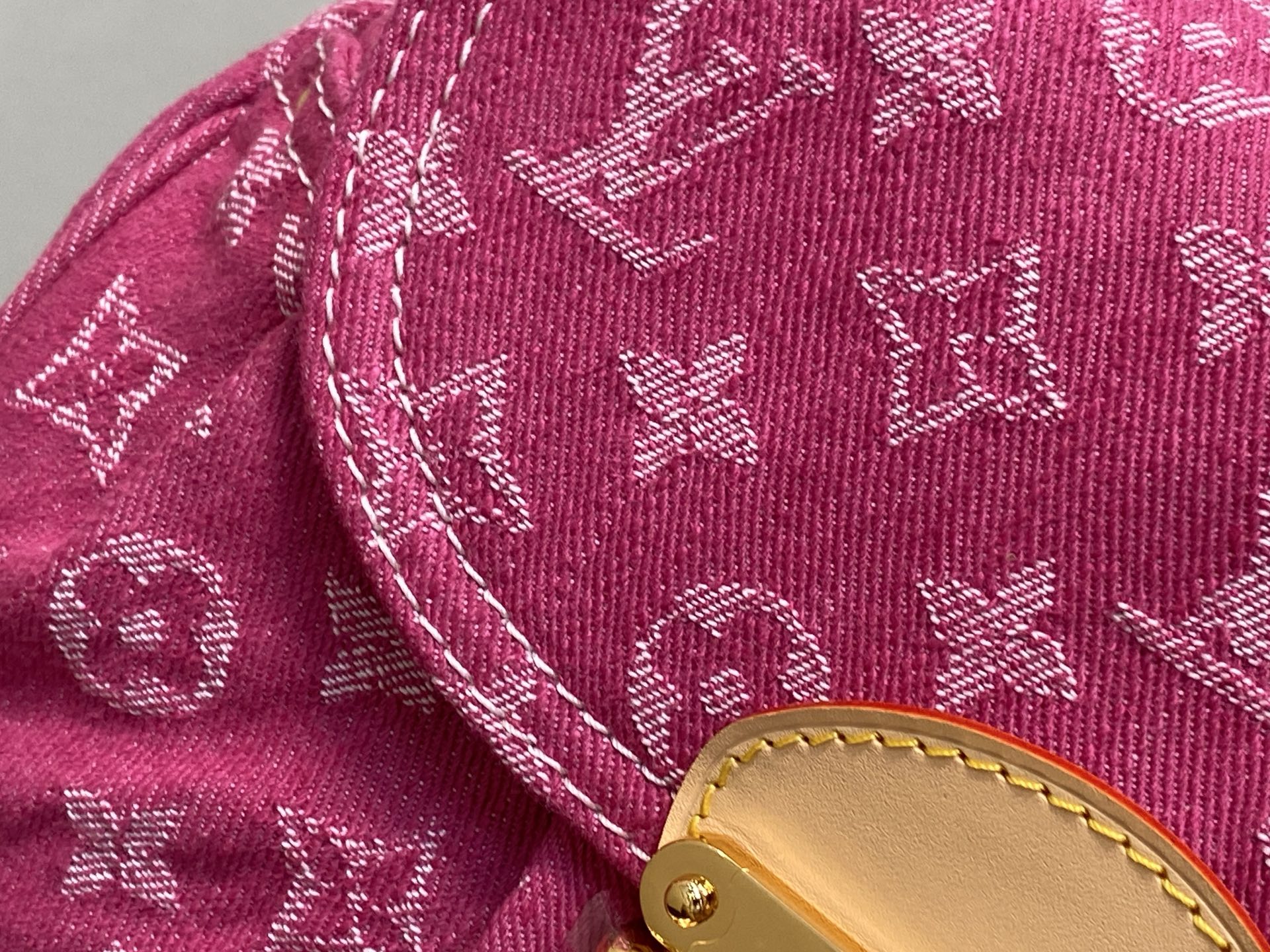 [Louis Vuitton] LV 루이비통 모노그램 데님 선셋 백 (로즈 핑크) 가방
