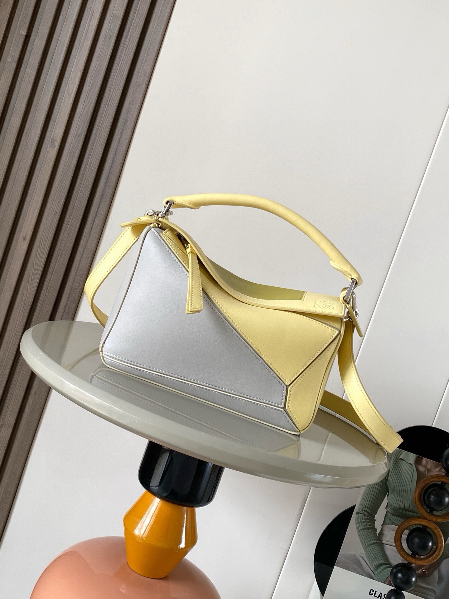Loewe 로에베 퍼즐(Puzzle) 스몰 나파 소가죽 핸드백 (조셉 앨버스 콜라보 에디션) 가방