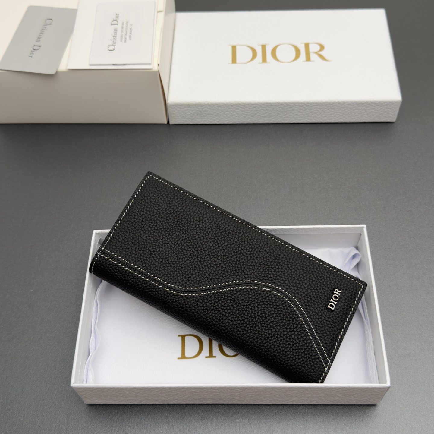 Dior 디올 맨즈 롱 바이폴드 지갑