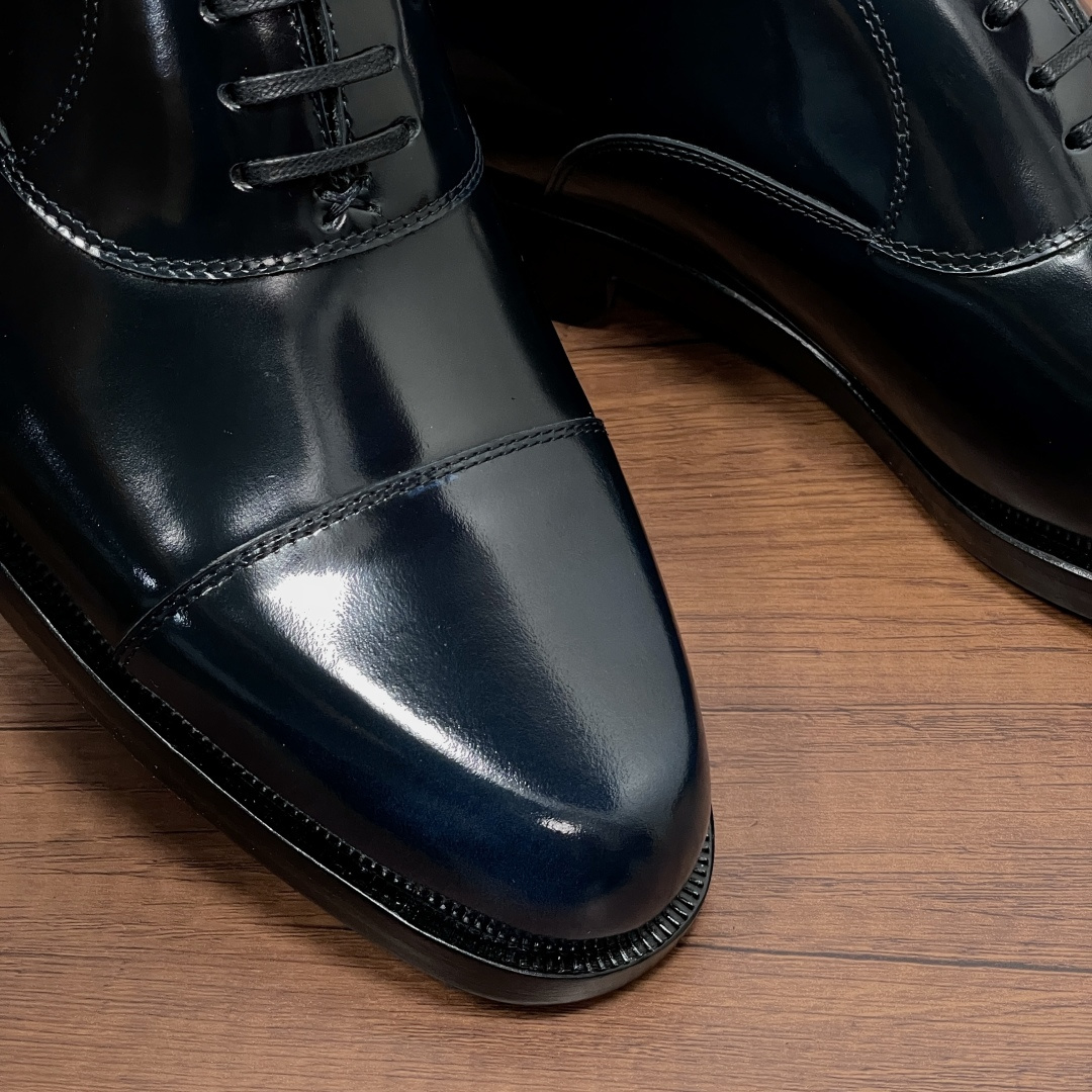 Zegna 제냐 브러쉬드 오피스 정장화 (옥스퍼드) 구두 신발