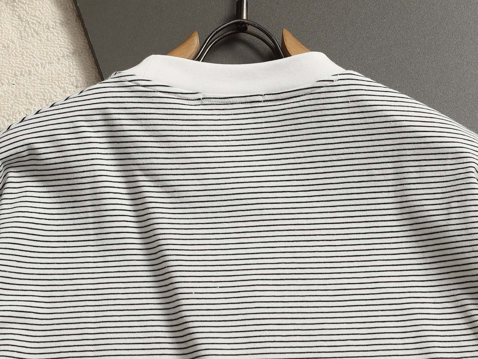 메종 마르지엘라(Maison Margiela) 슬림핏 코튼 반팔 티셔츠 상의 의류