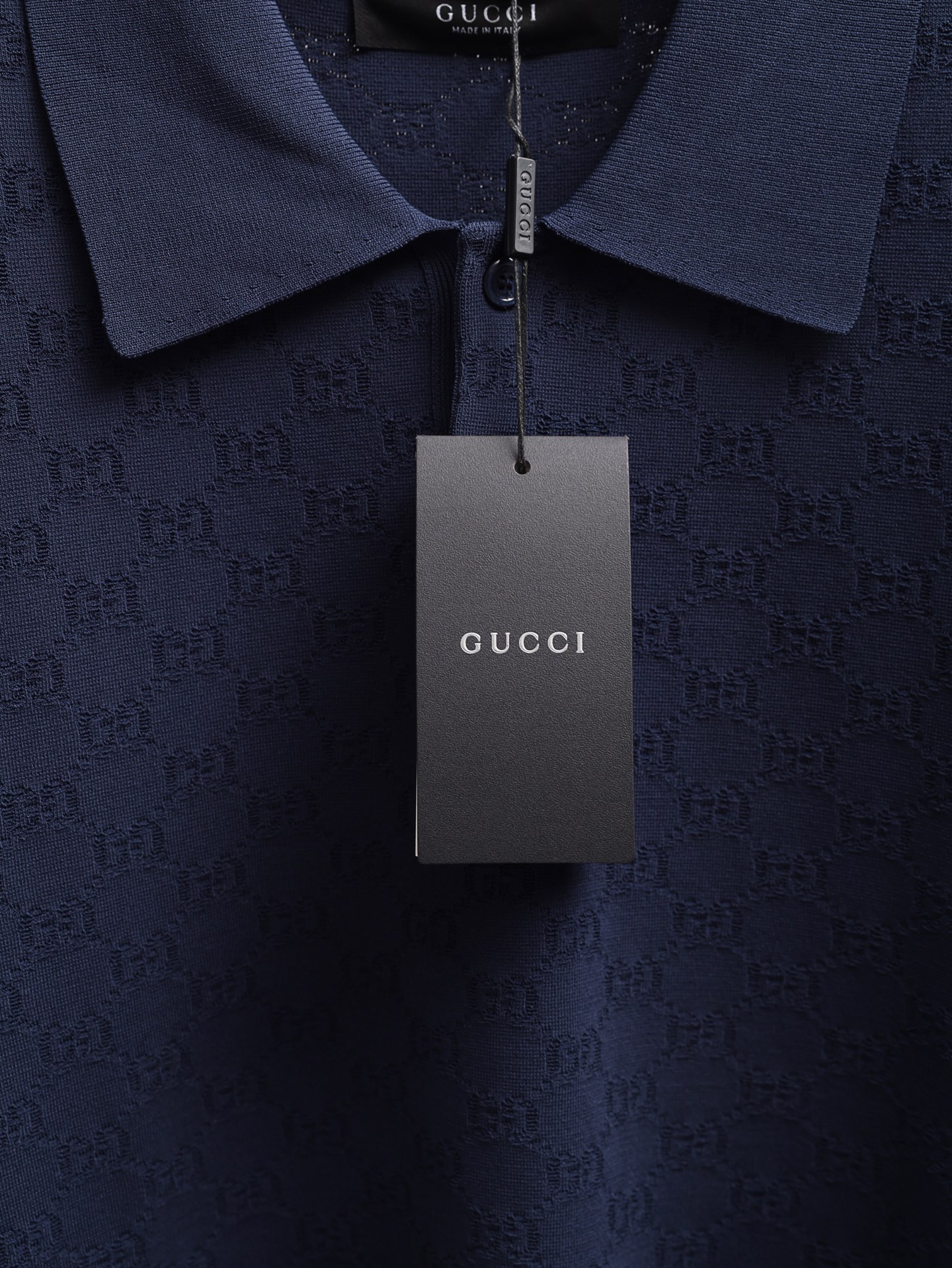 구찌(GUCCI) GG 자카드 니트 반팔 폴로 상의 의류