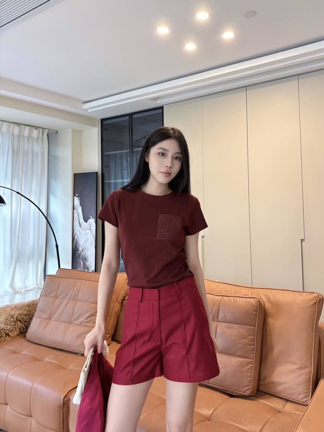 [Hermes] 에르메스 26SS 텍스처드 클래식 숏팬츠 반바지 의류