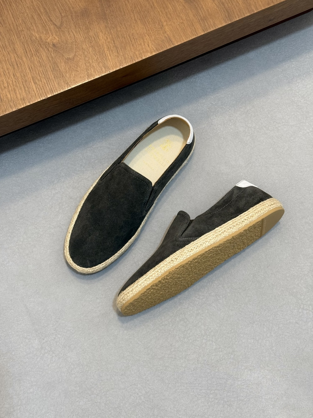 [Brunello Cucinelli] 브루넬로 쿠치넬리 맨즈 스웨이드 캐주얼 로퍼 신발