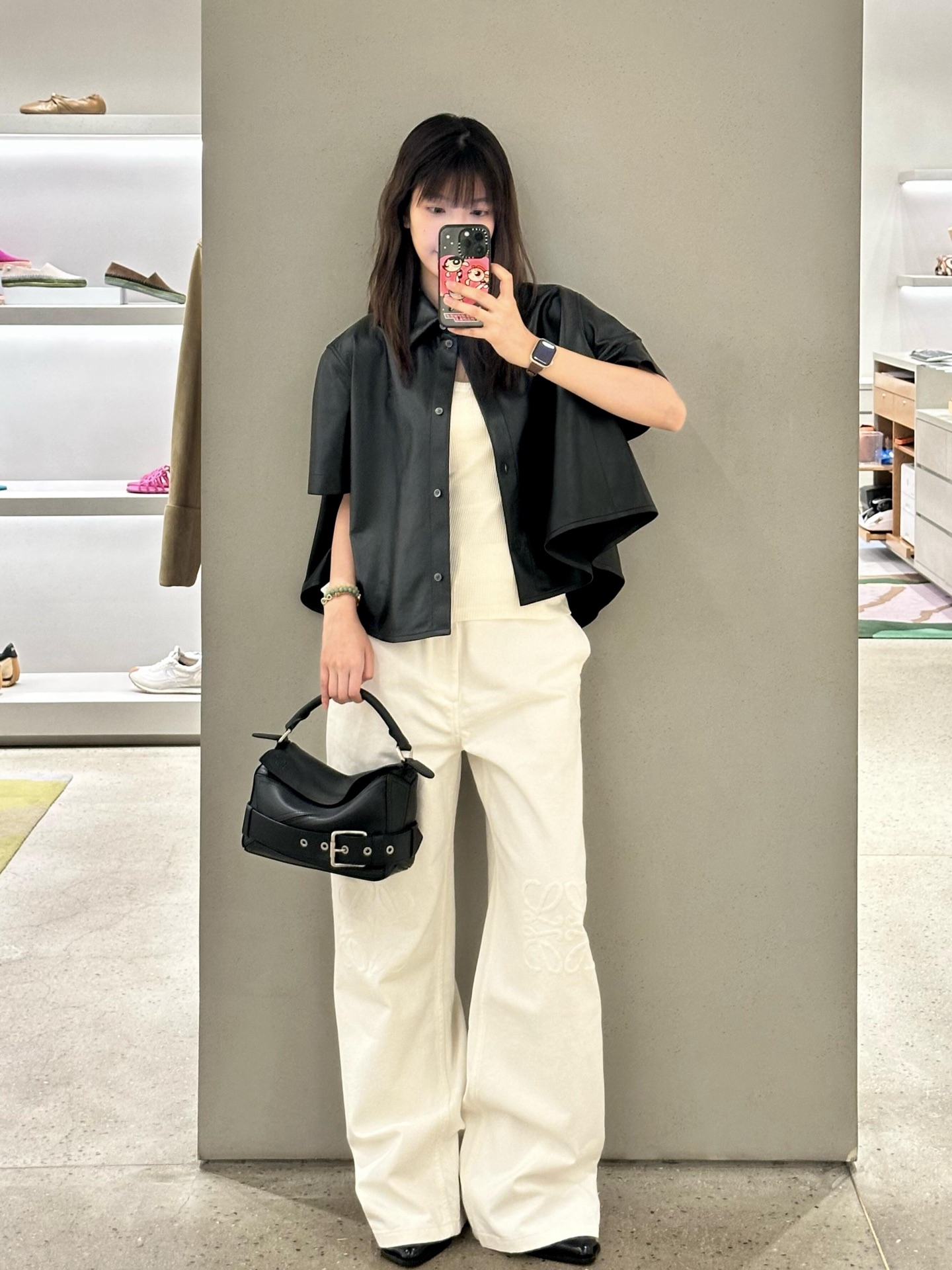 Loewe Puzzle Biker 로에베 퍼즐 스몰 백 가방