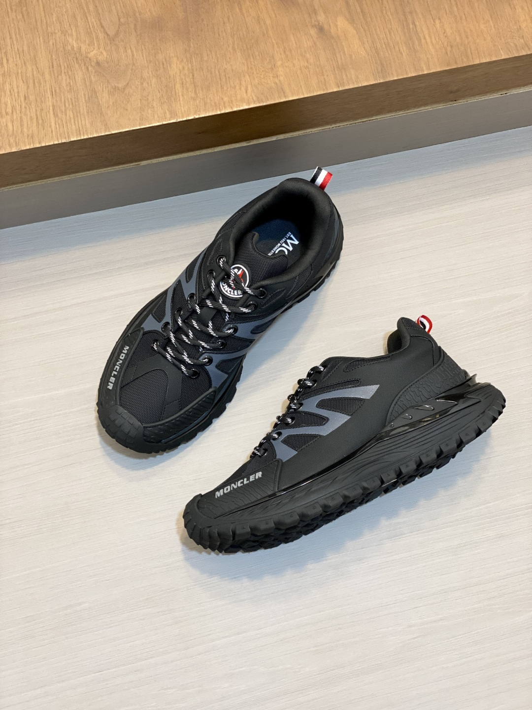[Moncler] 몽클레어 몽클레르 프리미엄 메시 & 네오프렌 콤비 스니커즈 신발