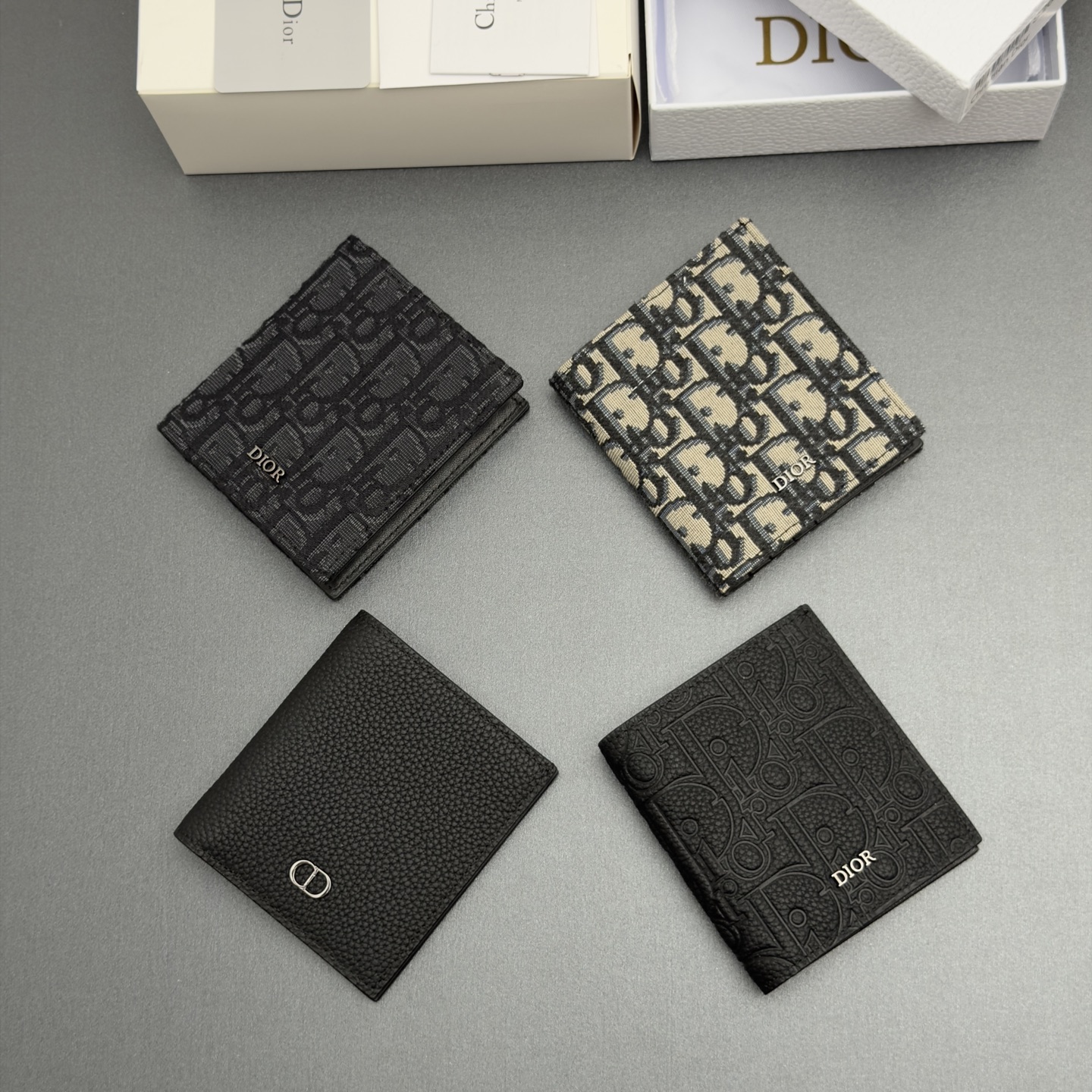 Dior 디올 맨즈 쇼트 바이폴드 지갑