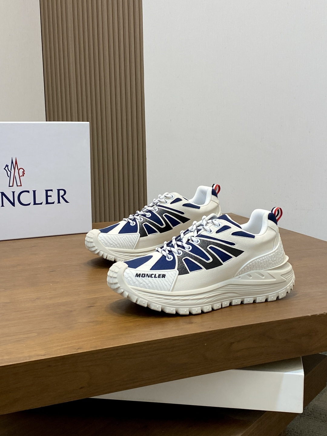 [Moncler] 몽클레어 몽클레르 프리미엄 메시 & 네오프렌 콤비 스니커즈 신발