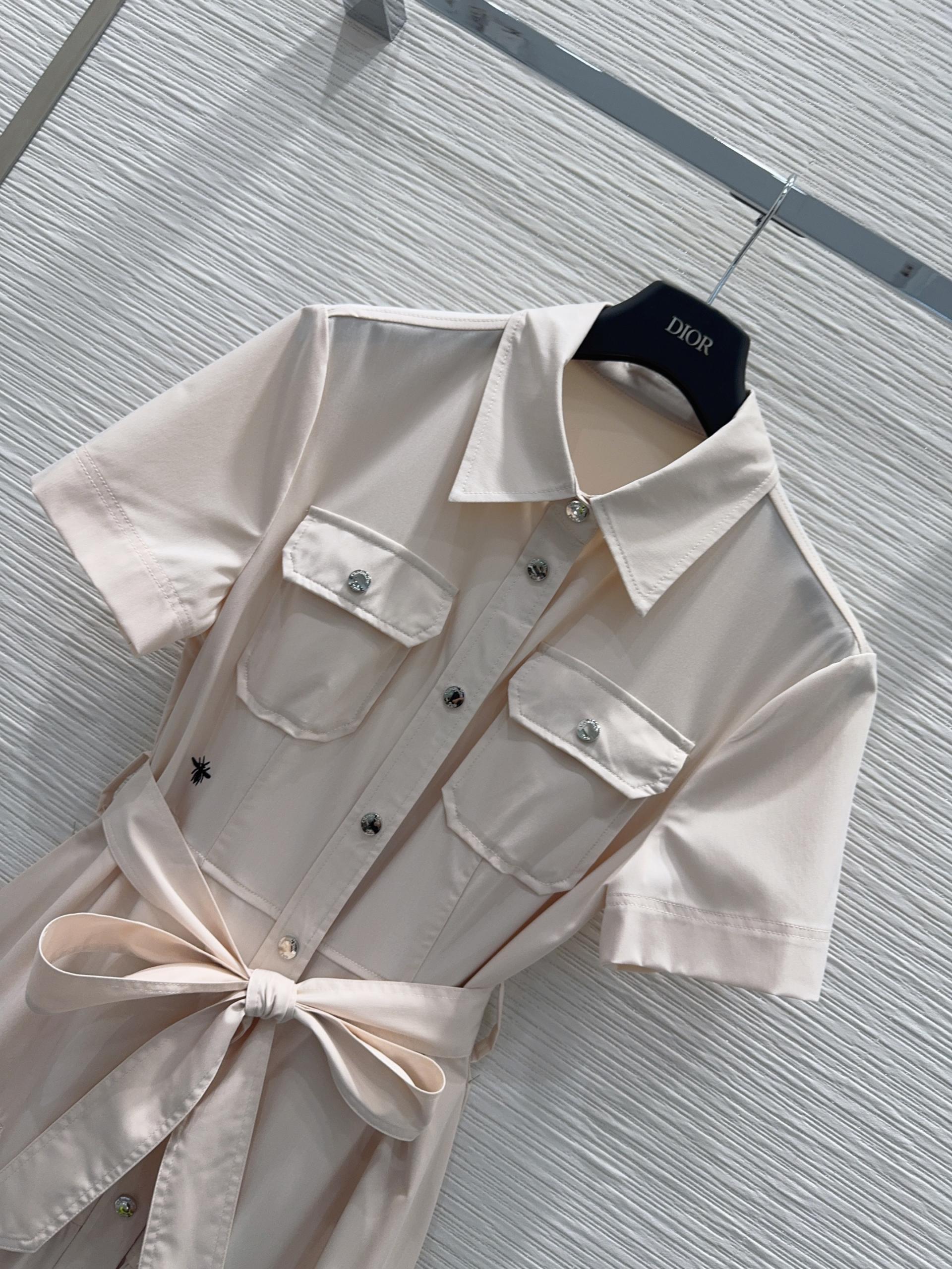 Dior CD 디올 26SS 테크니컬 미디 원피스 의류