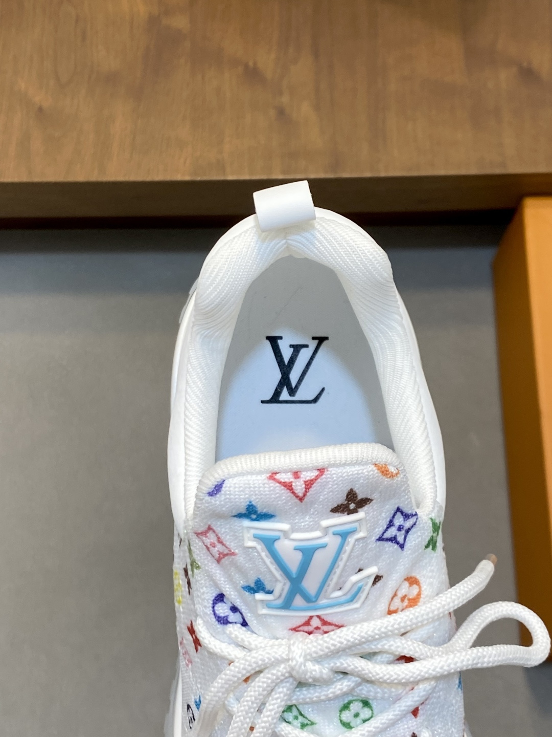 [Louis Vuitton] LV 루이비통 Beverly Hills 비버리 힐즈 모노그램 플라이니트 스니커즈 신발