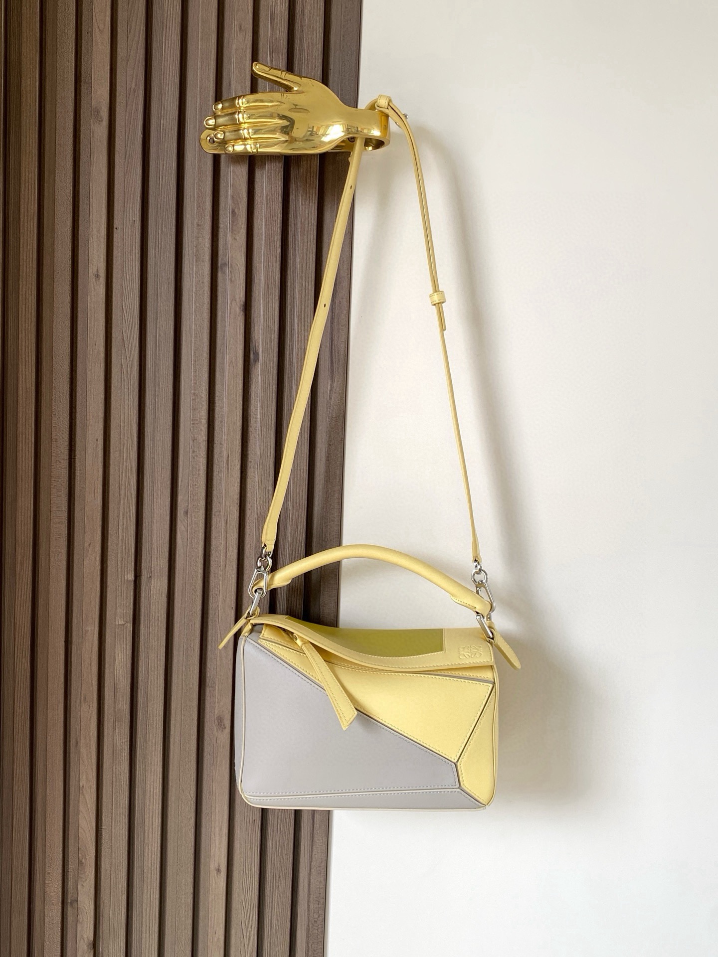 Loewe 로에베 퍼즐(Puzzle) 스몰 나파 소가죽 핸드백 (조셉 앨버스 콜라보 에디션) 가방