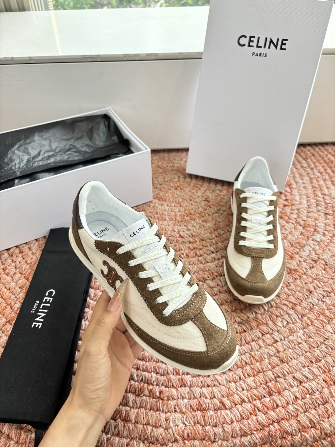 셀린느(CELINE) 레이서 트레이너 스니커즈 신발