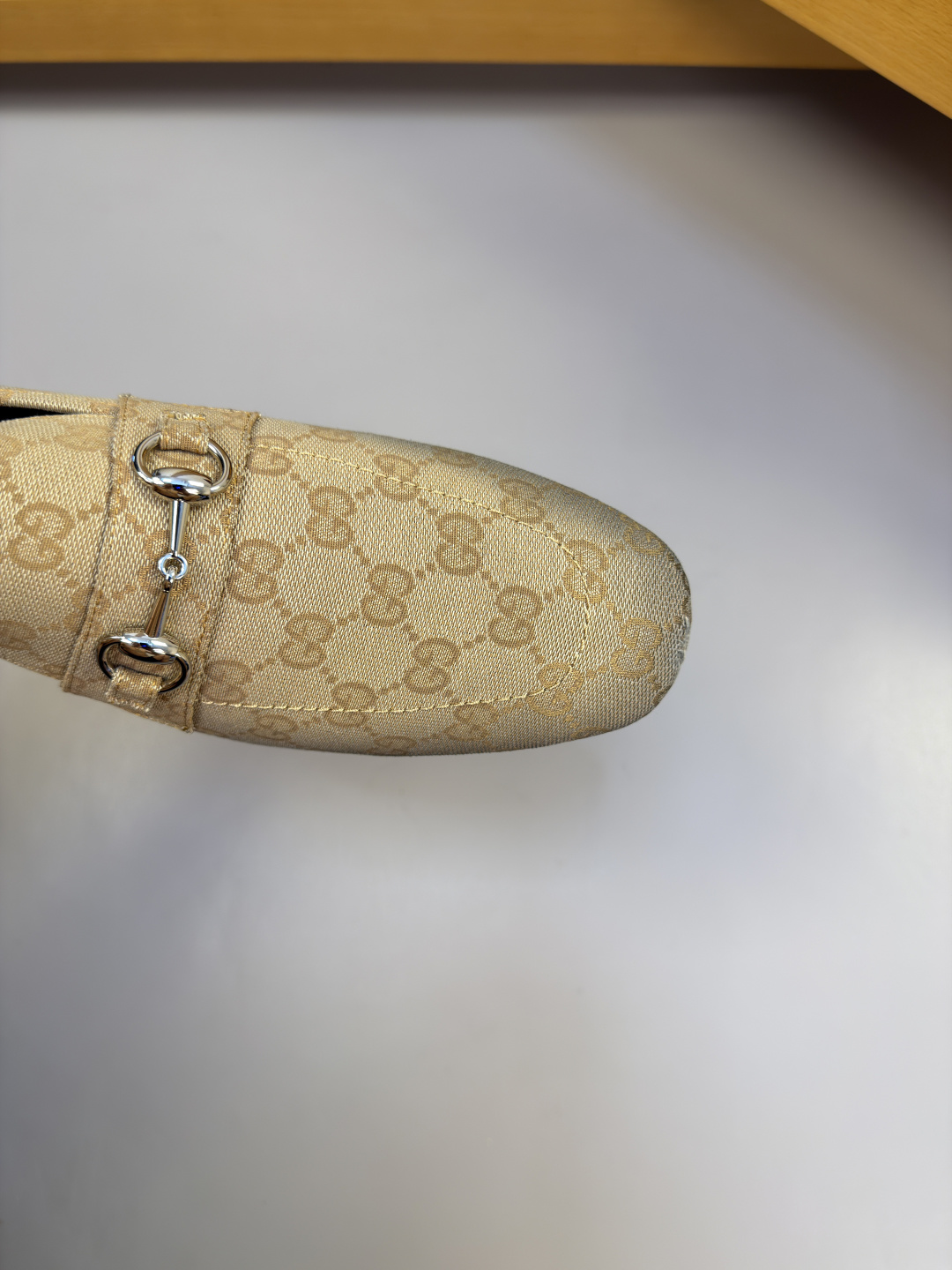 GUCCI 구찌 브랜드 패턴 빈티지 로퍼 구두 신발