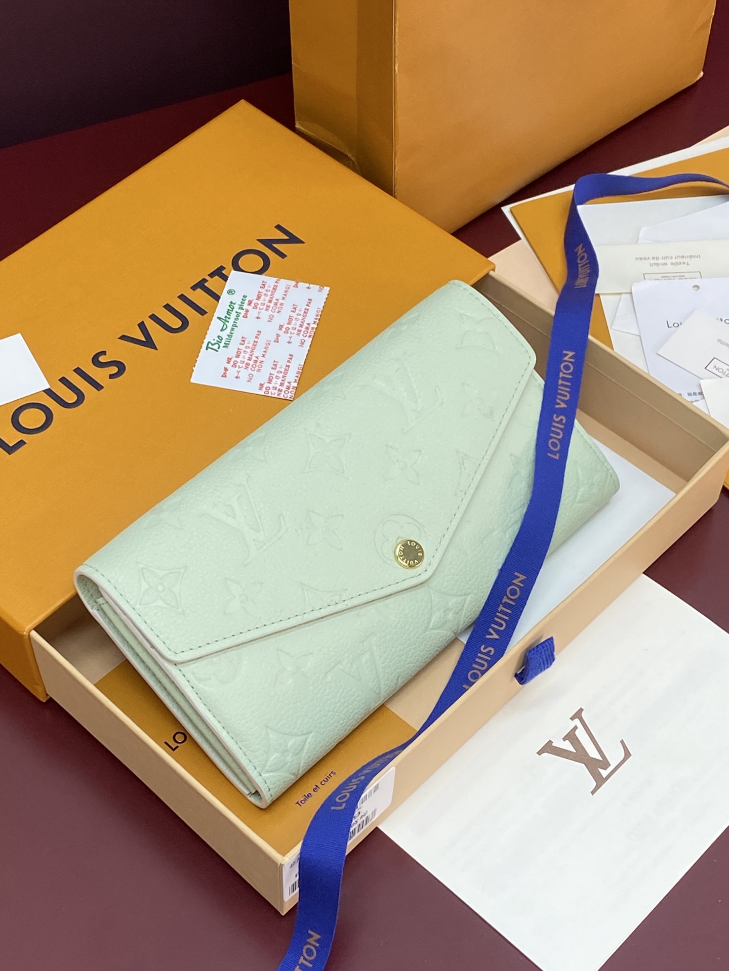 [Louis Vuitton] LV 루이비통 엠프레인 하이 섬머 Sarah 사라 월렛 지갑 M2A359
