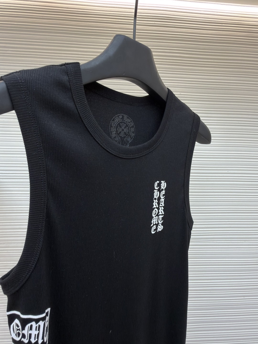 크롬하츠(CHROME HEARTS) 골지 니트 나시 상의 의류
