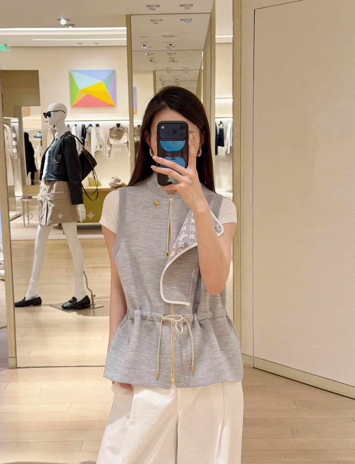 [Louis Vuitton] LV 루이비통 26SS 올드머니 니트 베스트 의류