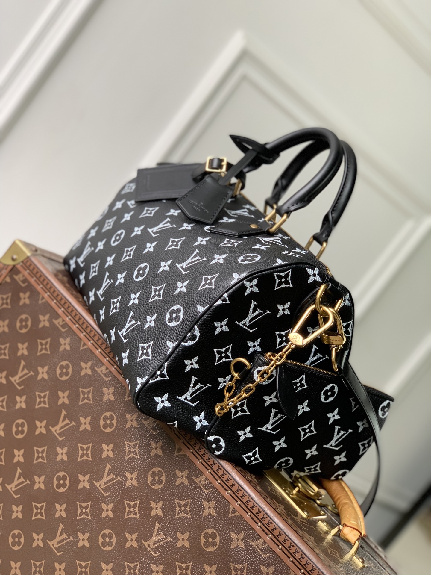 LOUIS VUITTON LV 루이비통 M13904 루이비통 스피디 P9 반둘리에 30 핸드백 가방