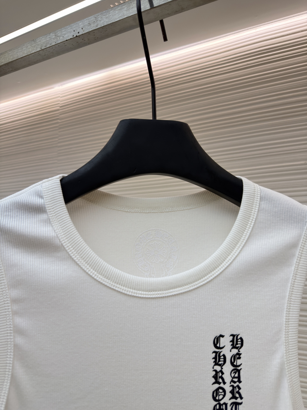 크롬하츠(CHROME HEARTS) 골지 니트 나시 상의 의류