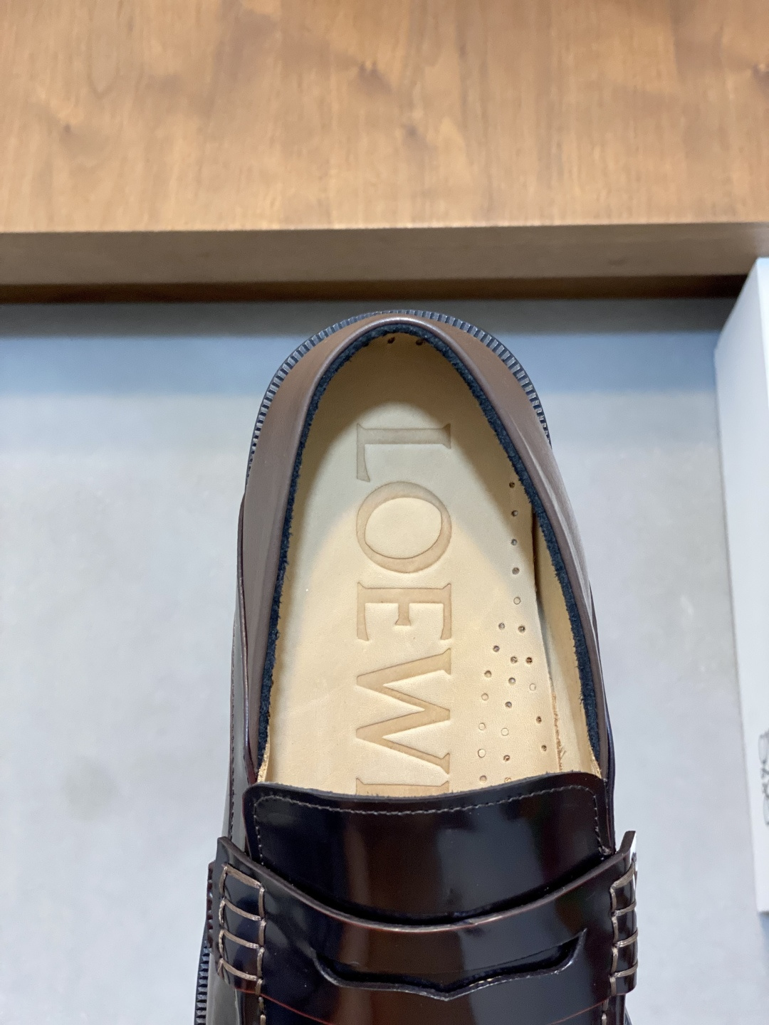 [Loewe] 로에베 프리미엄 비즈니스 드레스 슈즈 로퍼 구두 신발