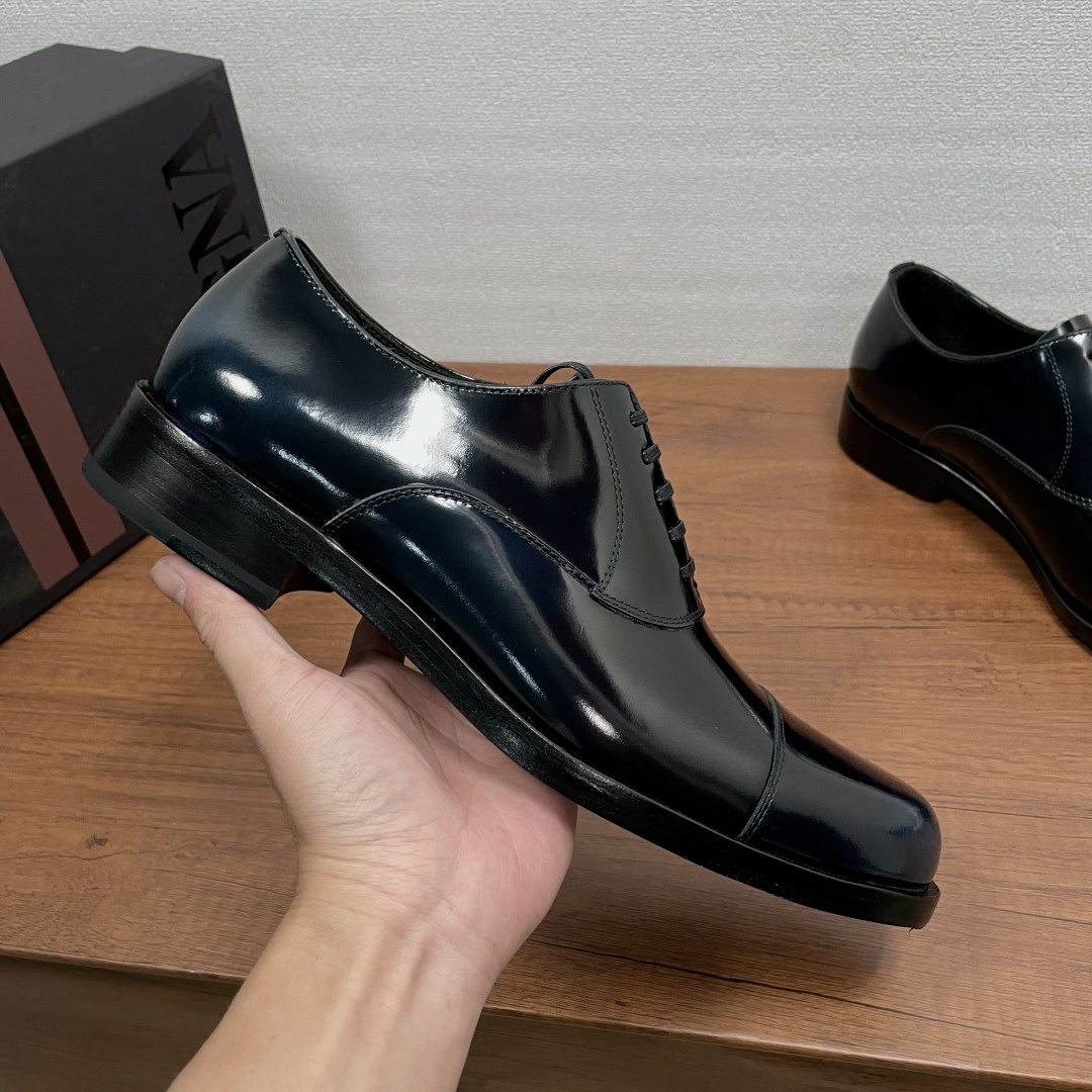 Zegna 제냐 브러쉬드 오피스 정장화 (옥스퍼드) 구두 신발