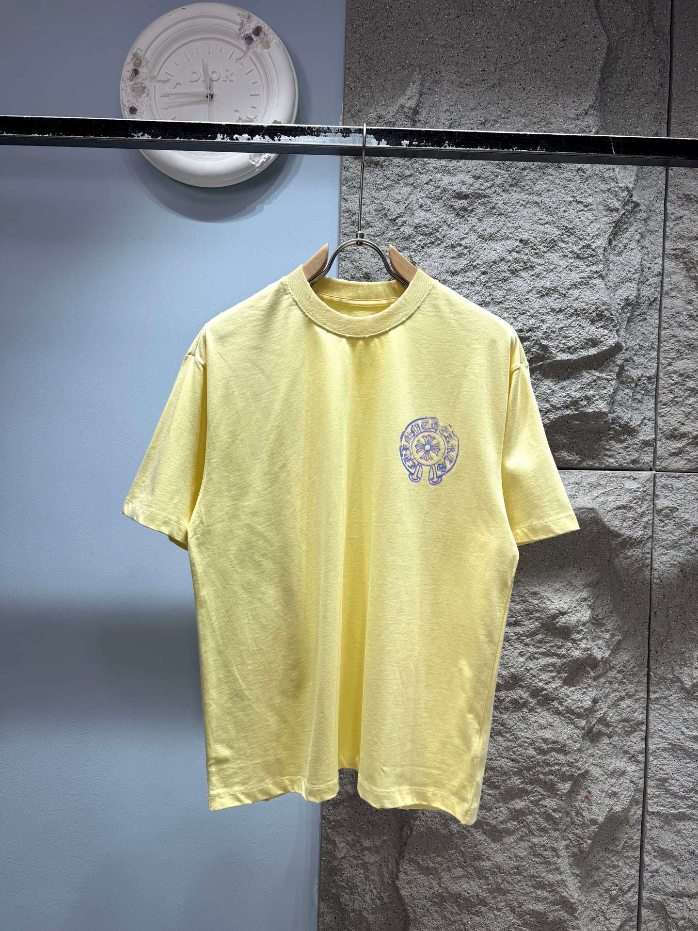 크롬하츠(CHROME HEARTS) 빈티지 호스슈 그래픽 반팔 티셔츠 상의 의류