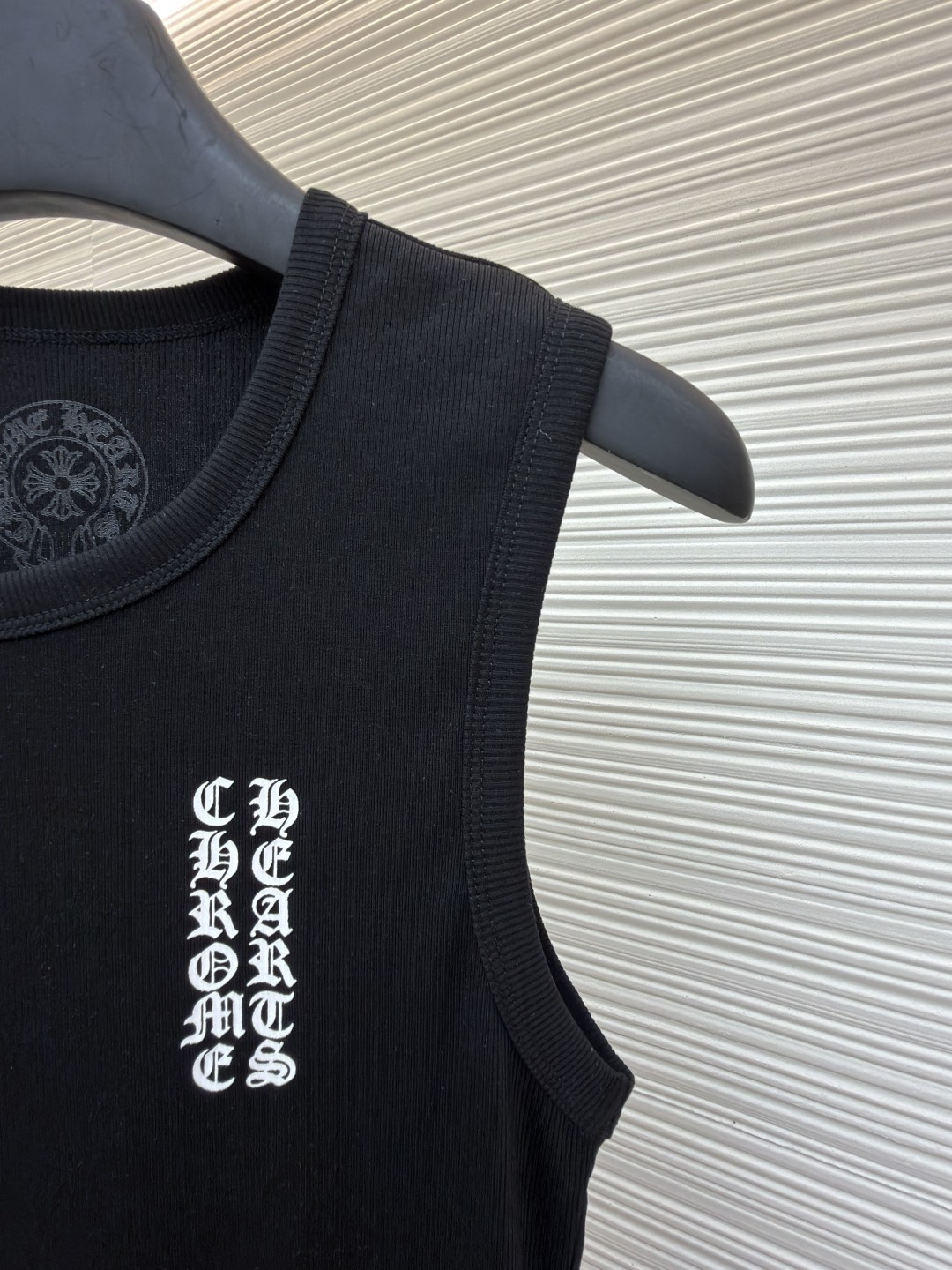 크롬하츠(CHROME HEARTS) 골지 니트 나시 상의 의류