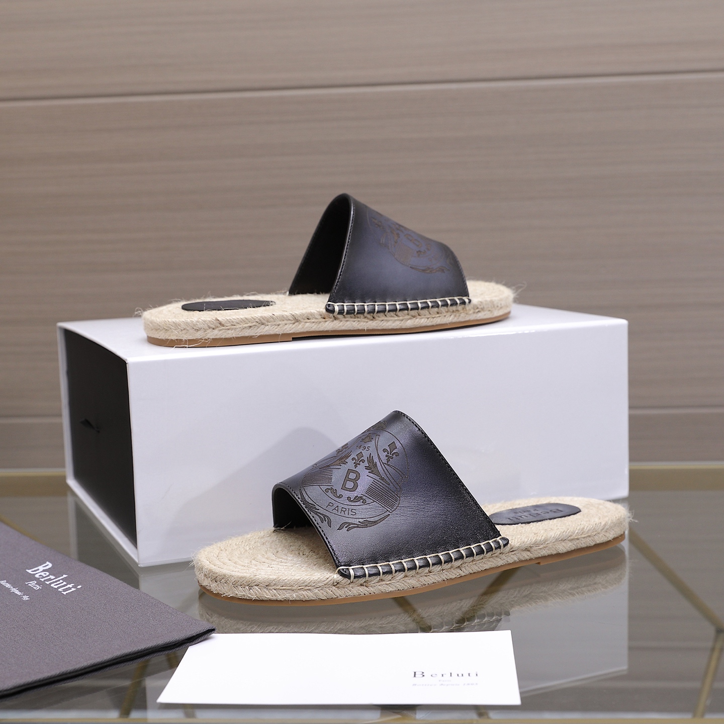 Berluti 벨루티 에지(Edge) Alessandro 알레산드로 슬리퍼 신발