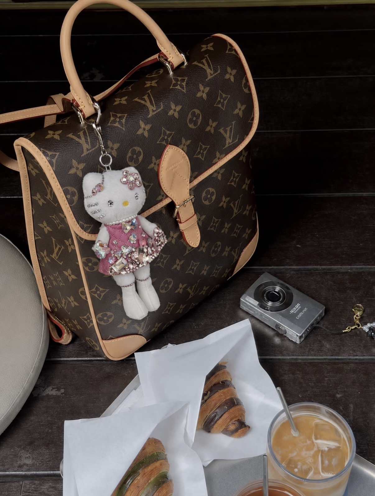 Louis Vuitton Back to School Diane LV 루이비통 백팩 가방