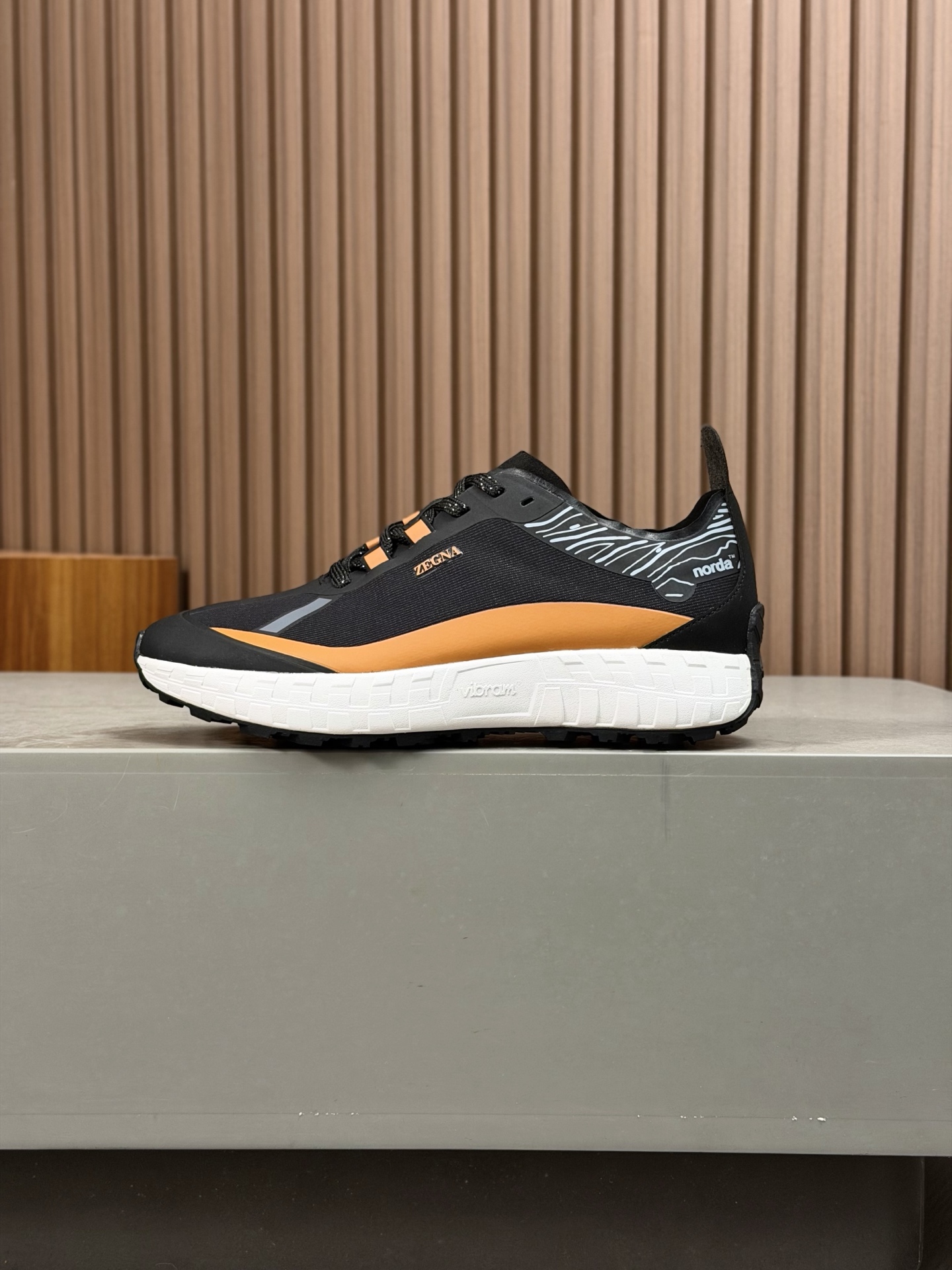 Zegna 제냐 232 스웨이드 스니커즈 신발