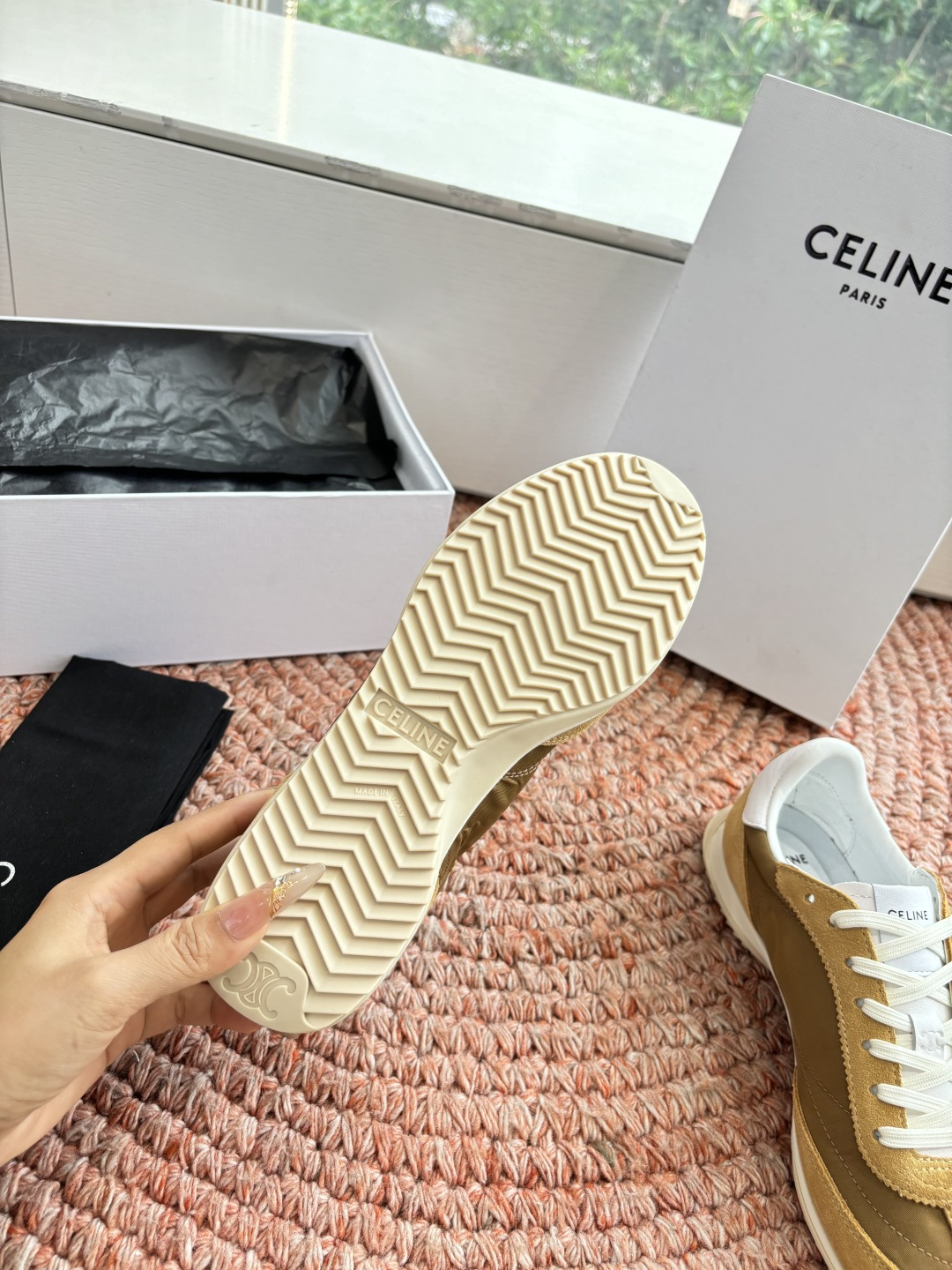 셀린느(CELINE) 레이서 트레이너 스니커즈 신발