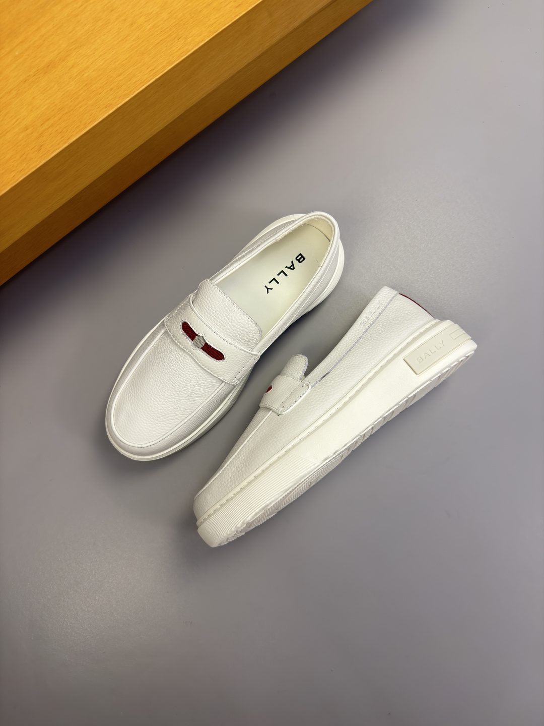 BALLY 발리 레더 스니커즈 로퍼 신발