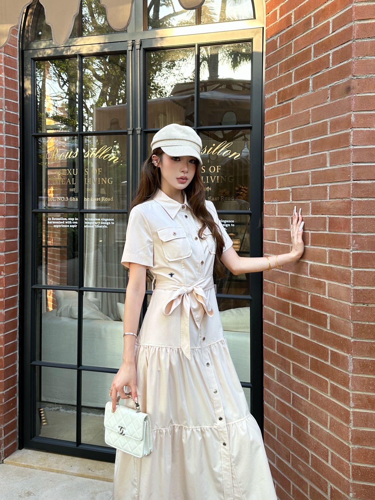 Dior CD 디올 26SS 테크니컬 미디 원피스 의류