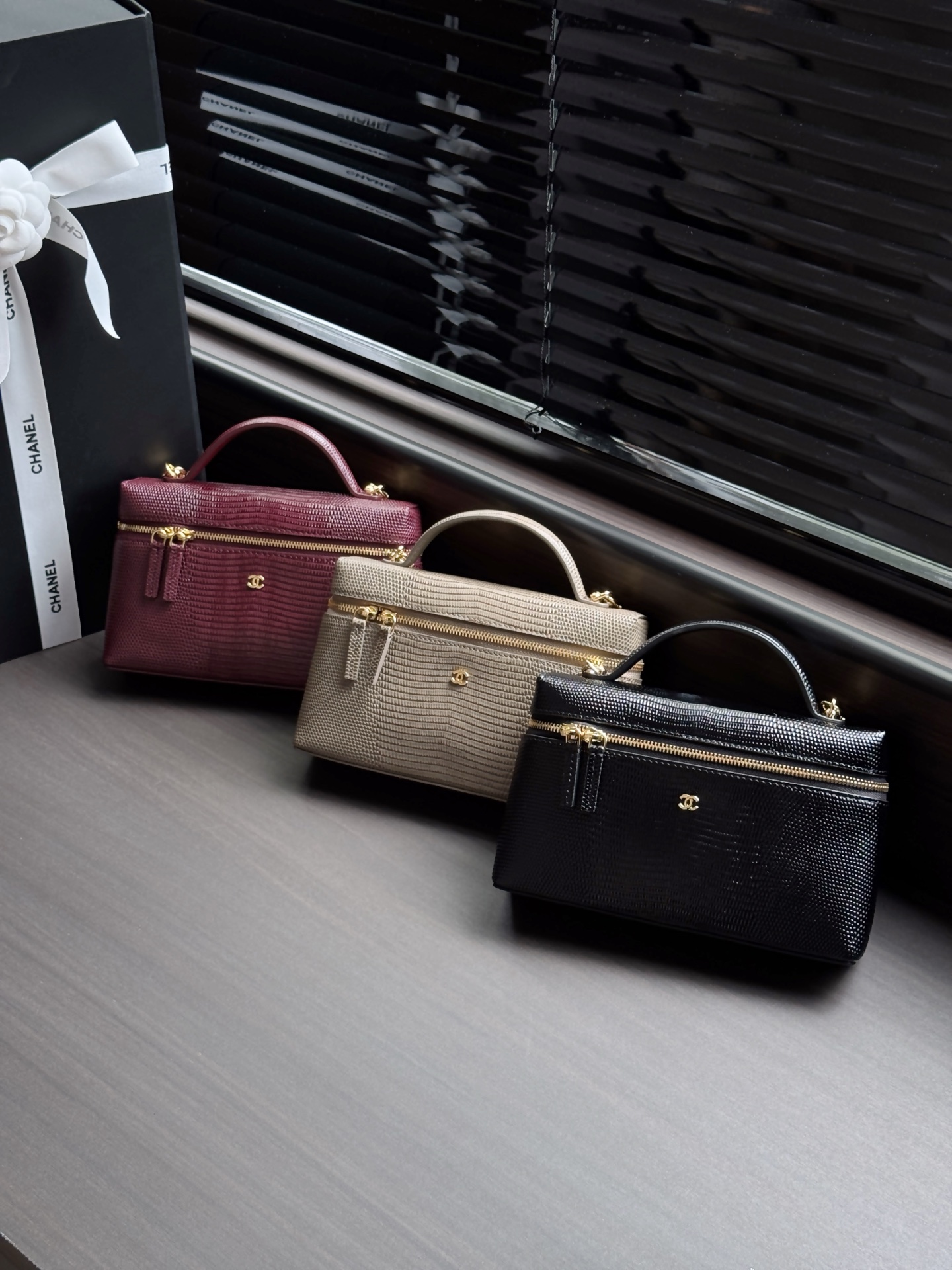 CHANEL 샤넬 26A 시리즈 런치박스 vanity 베니티 가방