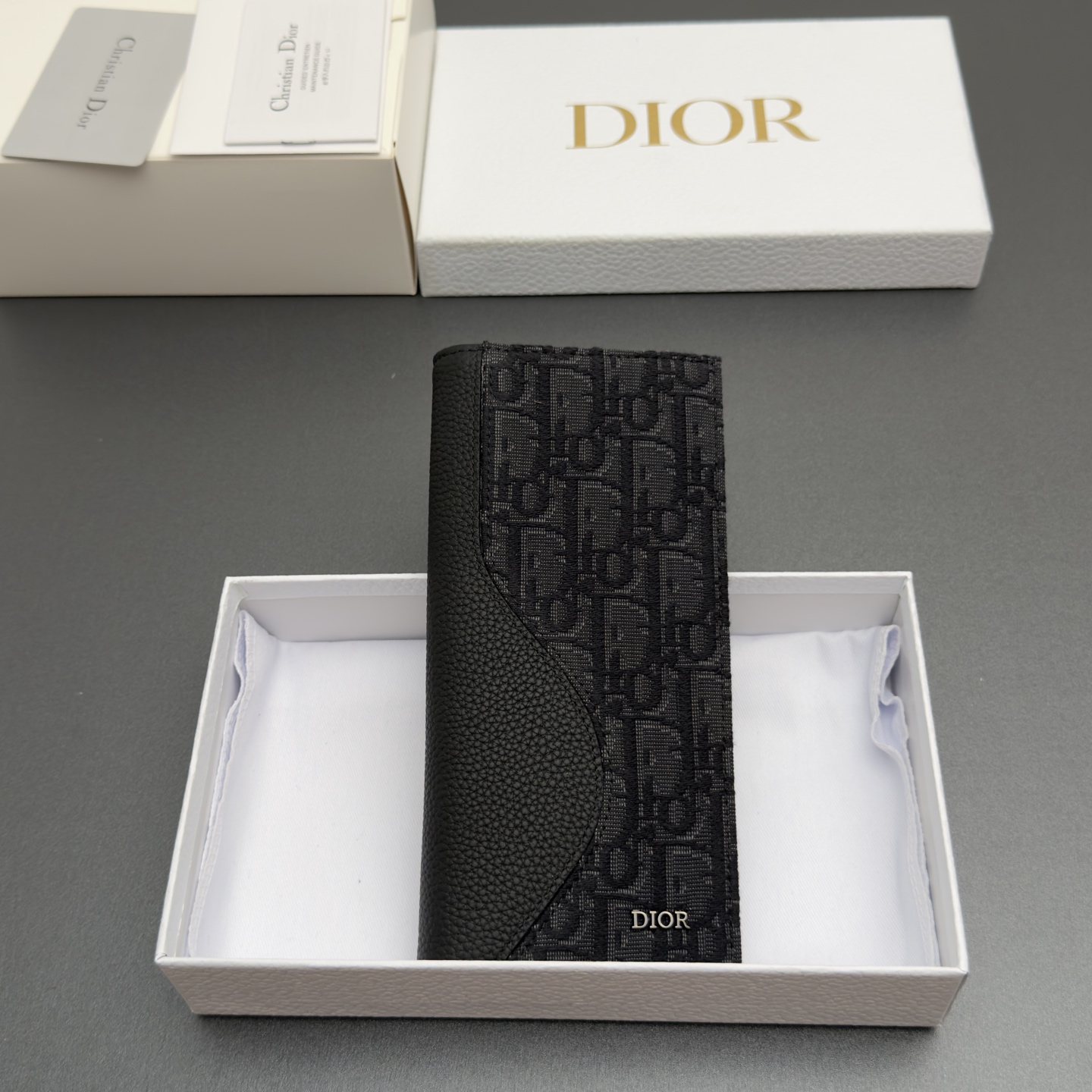 Dior 디올 맨즈 롱 바이폴드 지갑