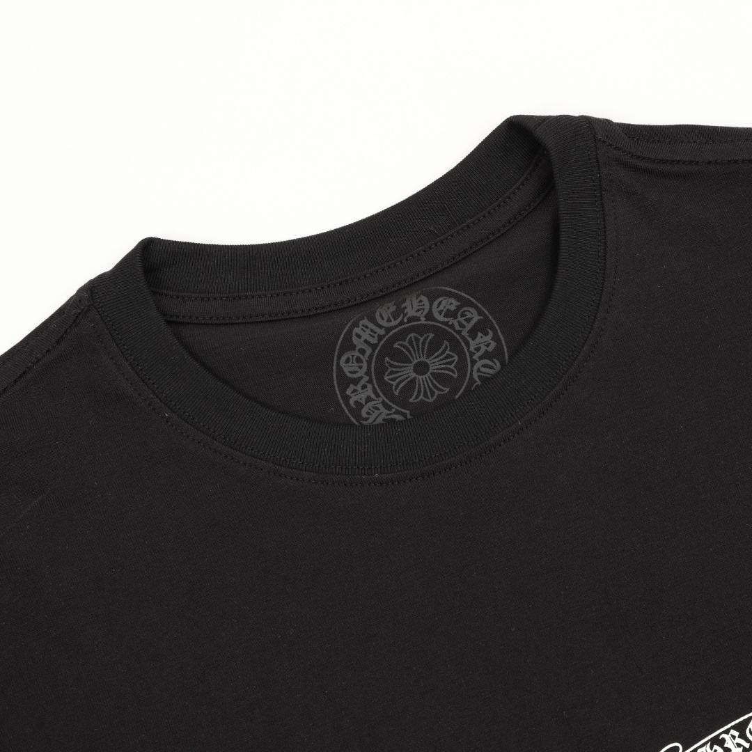 크롬하츠(CHROME HEARTS) 텅 그래픽 프린트 반팔 티셔츠 상의 의류