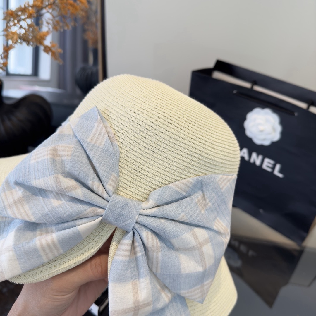 샤넬(CHANEL) 페이퍼 라피아 햇 모자