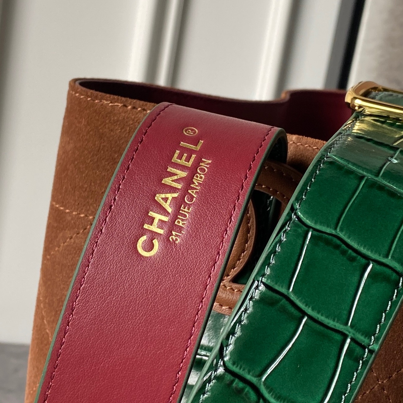 Chanel 26B 샤넬 스웨이드 버킷백 가방