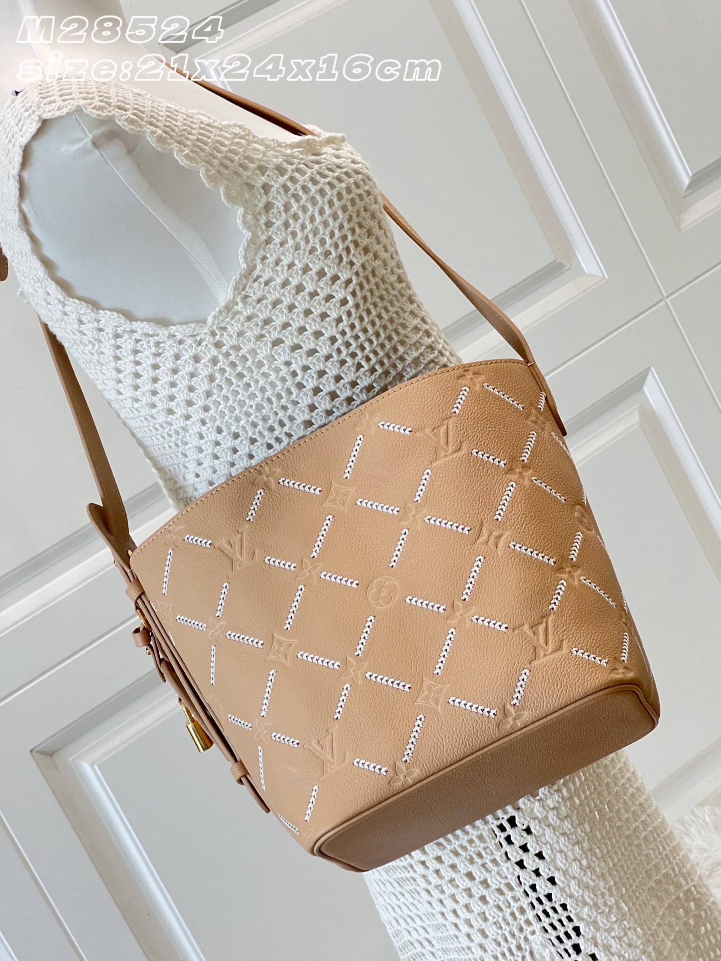 [Louis Vuitton] LV 루이비통 올 인(All In) 미디움 앙프레인트 버킷백 가방