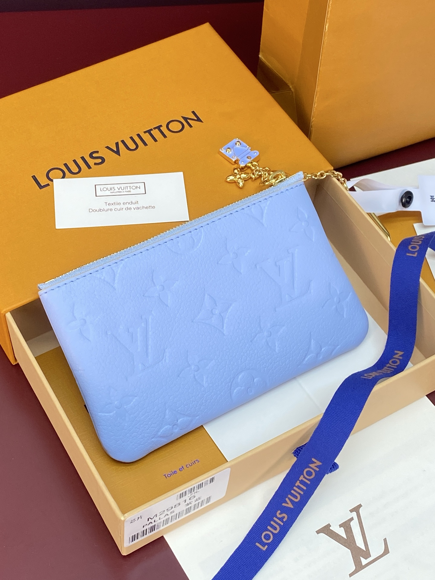 [Louis Vuitton] LV 루이비통 엠프레인 하이 섬머 키 앤 코인 파우치 지갑 M29816