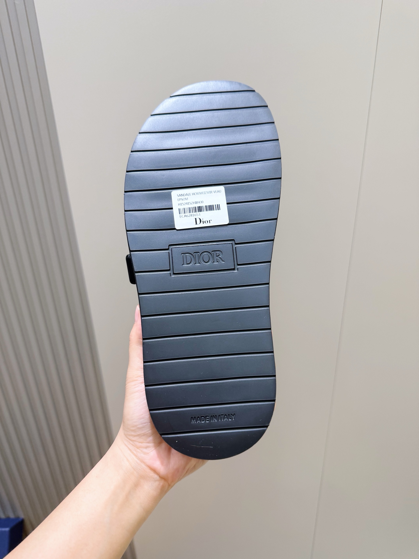 Dior 디올 Aqua 남성 슬라이드 샌들 슬리퍼 신발