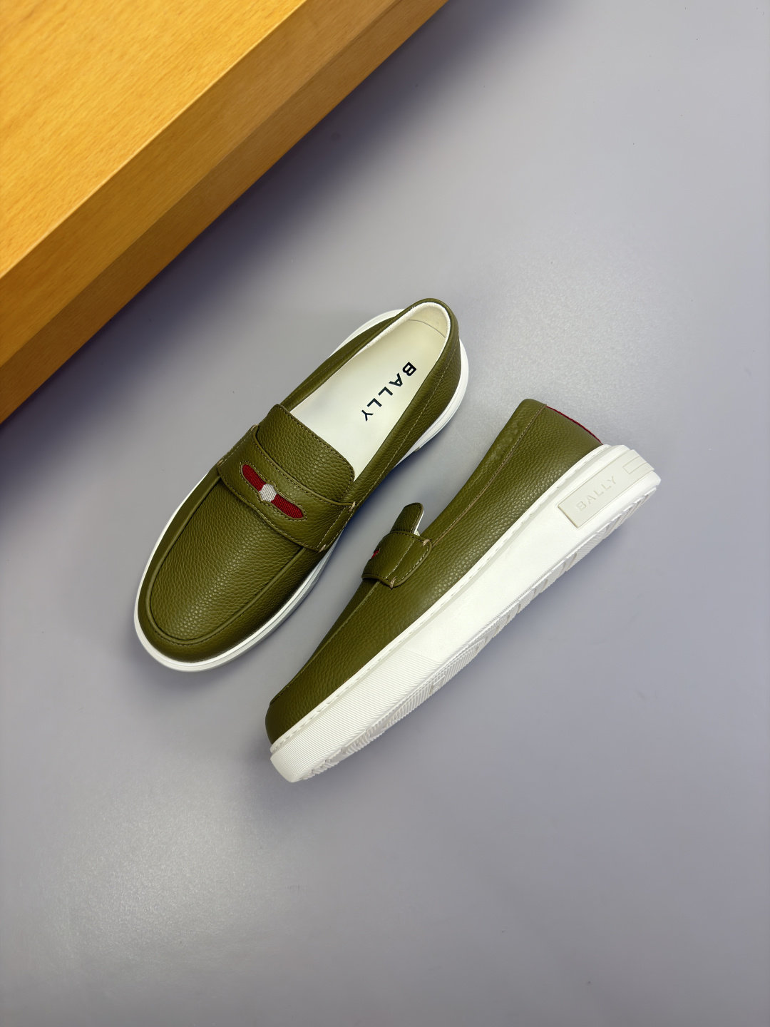 BALLY 발리 레더 스니커즈 로퍼 신발