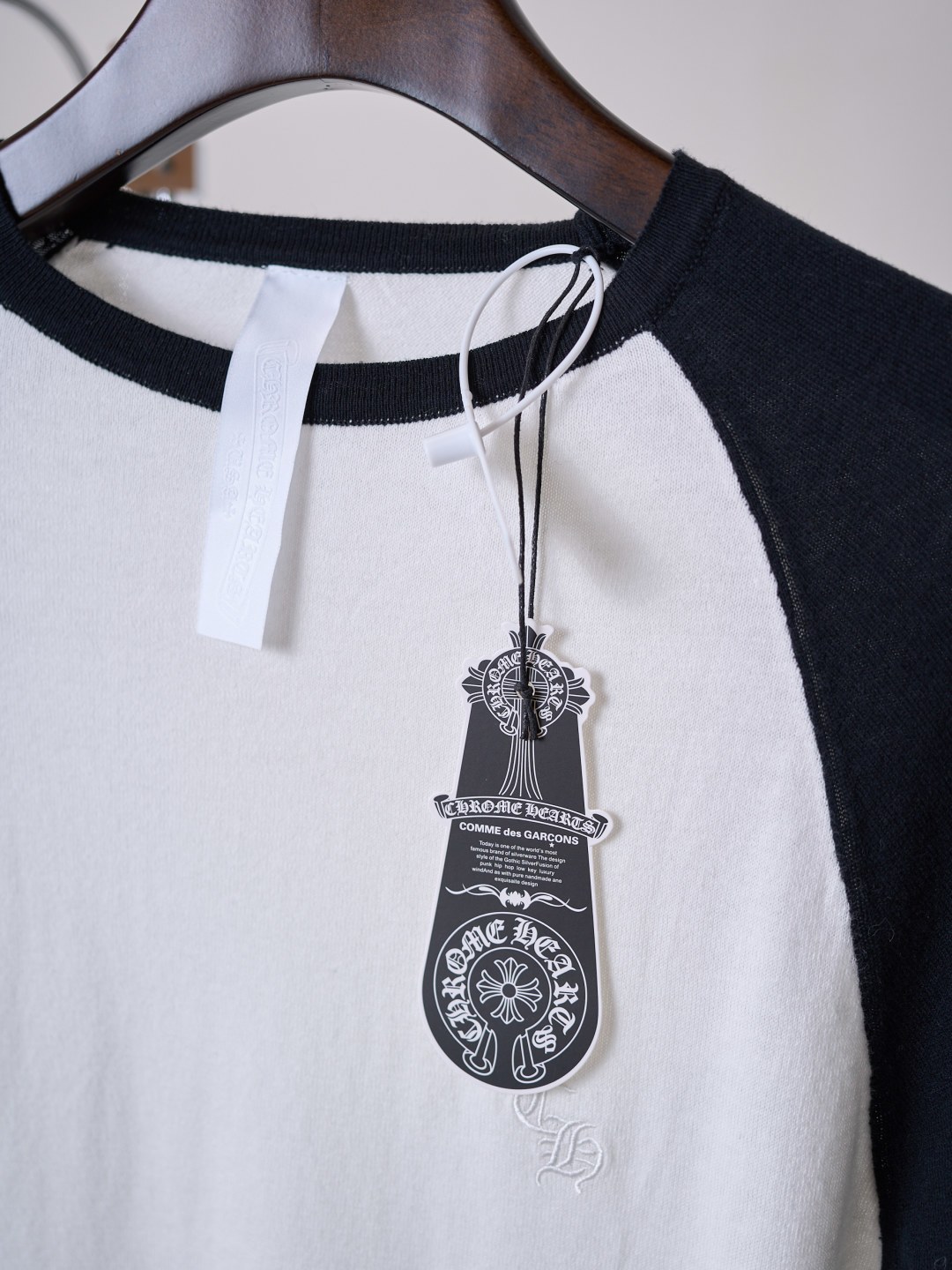 크롬하츠(CHROME HEARTS) 나그랑 자수 긴팔 티셔츠 상의 의류