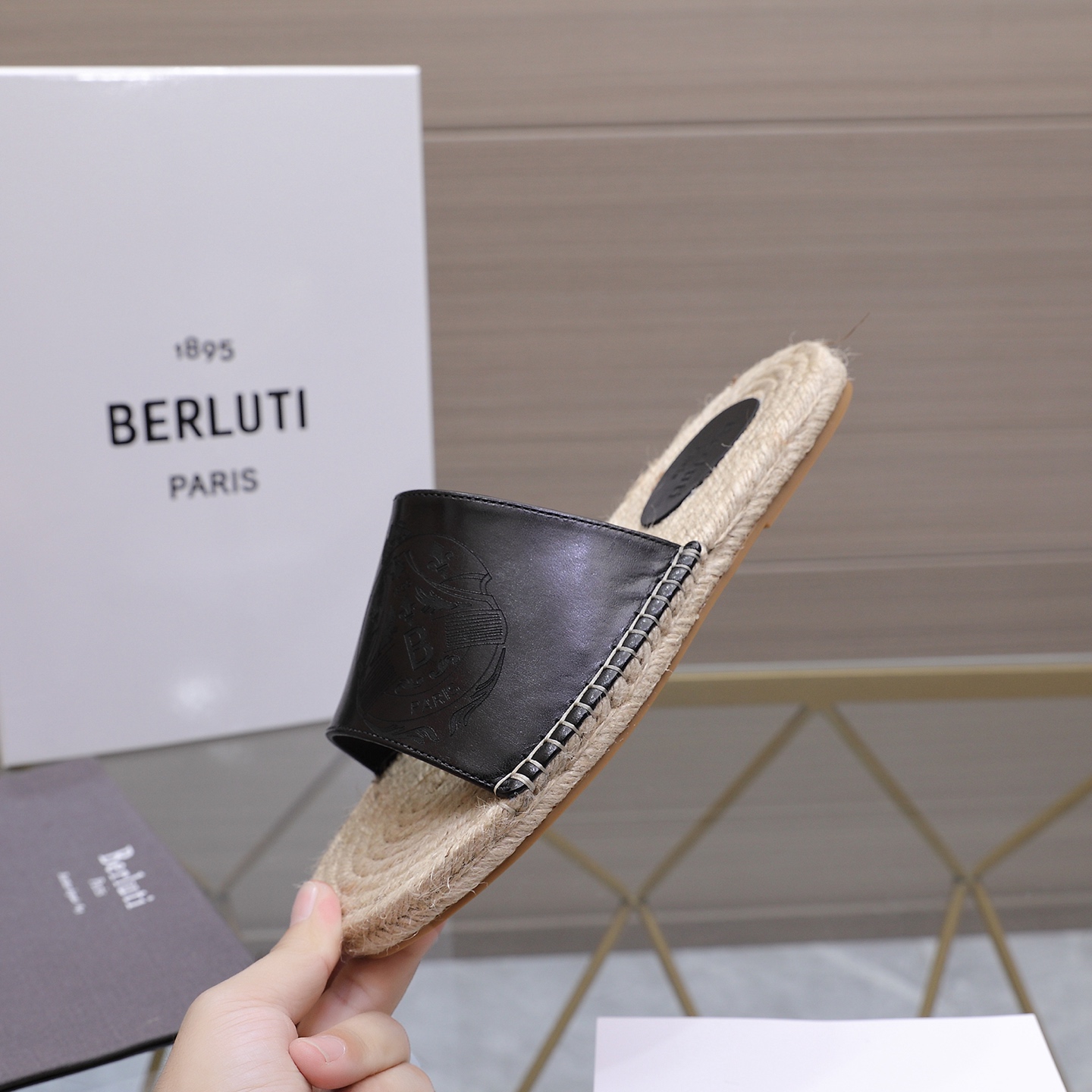 Berluti 벨루티 에지(Edge) Alessandro 알레산드로 슬리퍼 신발
